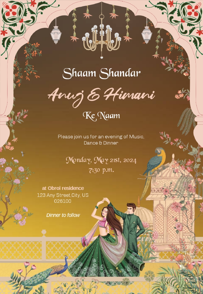 Digital Wedding Invitations