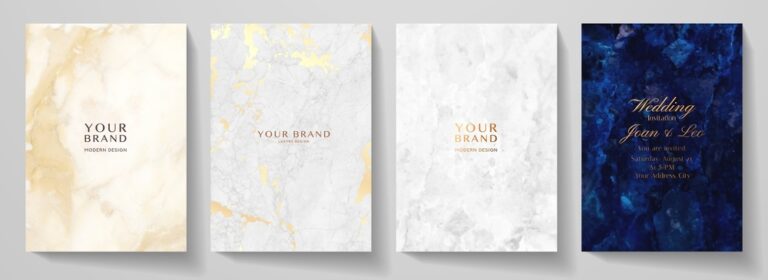 Gold Foil Digital Invitations: Elegance in Every Detail