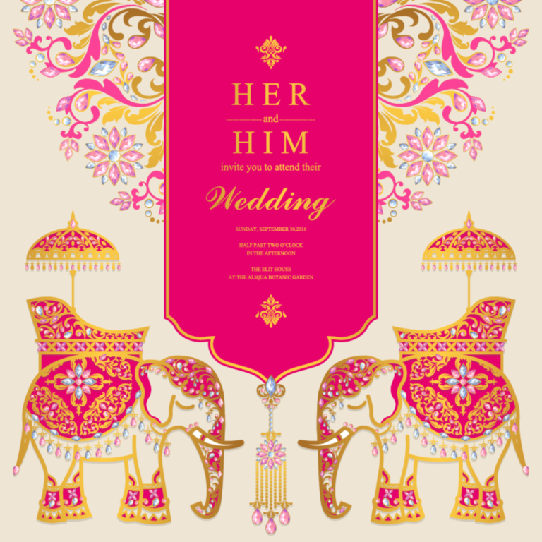 Destination Wedding E-Invites: Make Your D-Day Unforgettable