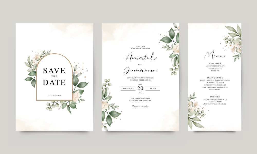 Destination Wedding Digital Invites