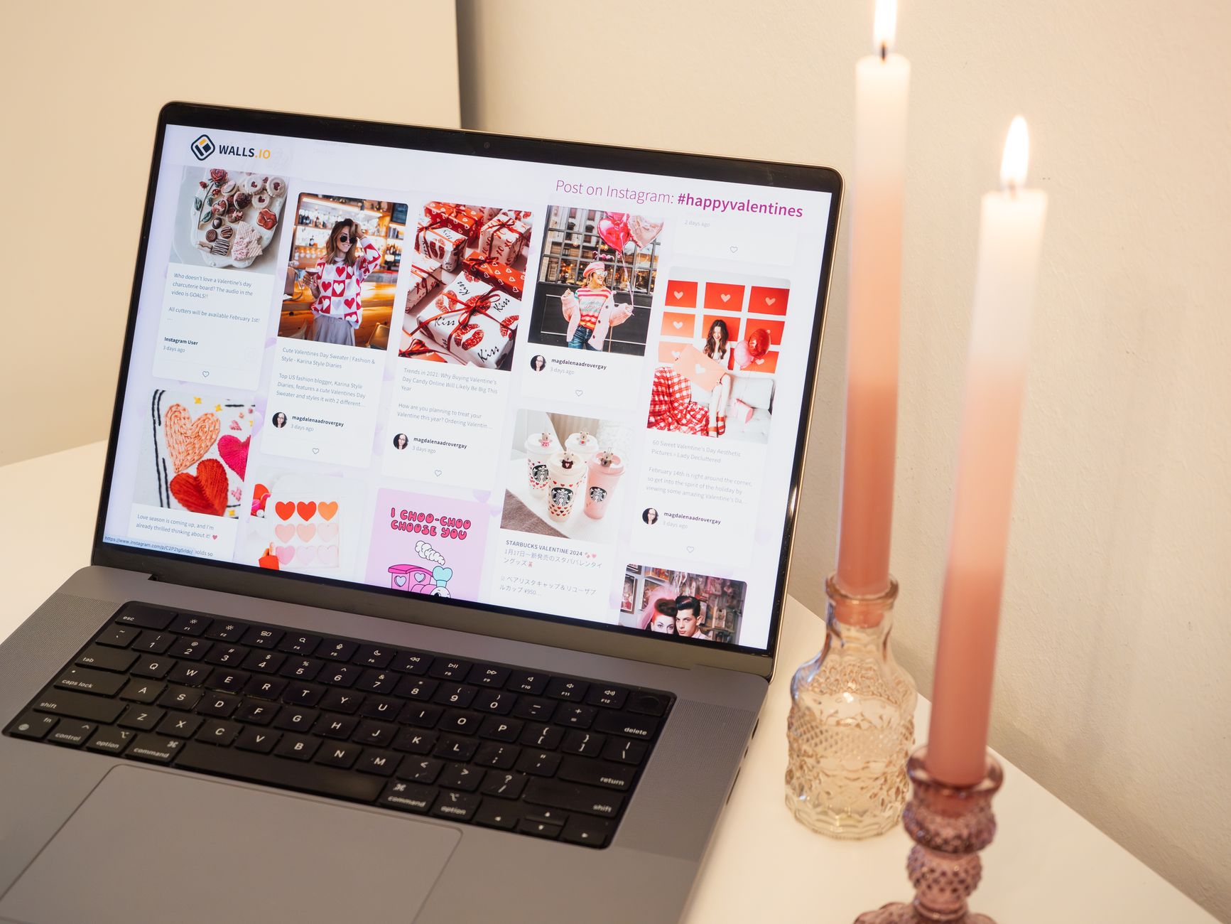 Marketing team optimizing Instagram ads for WordPress websites on laptop with analytics dashboard