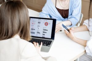 Business WordPress website redesign showing responsive design on multiple devices with SEO and user experience focus